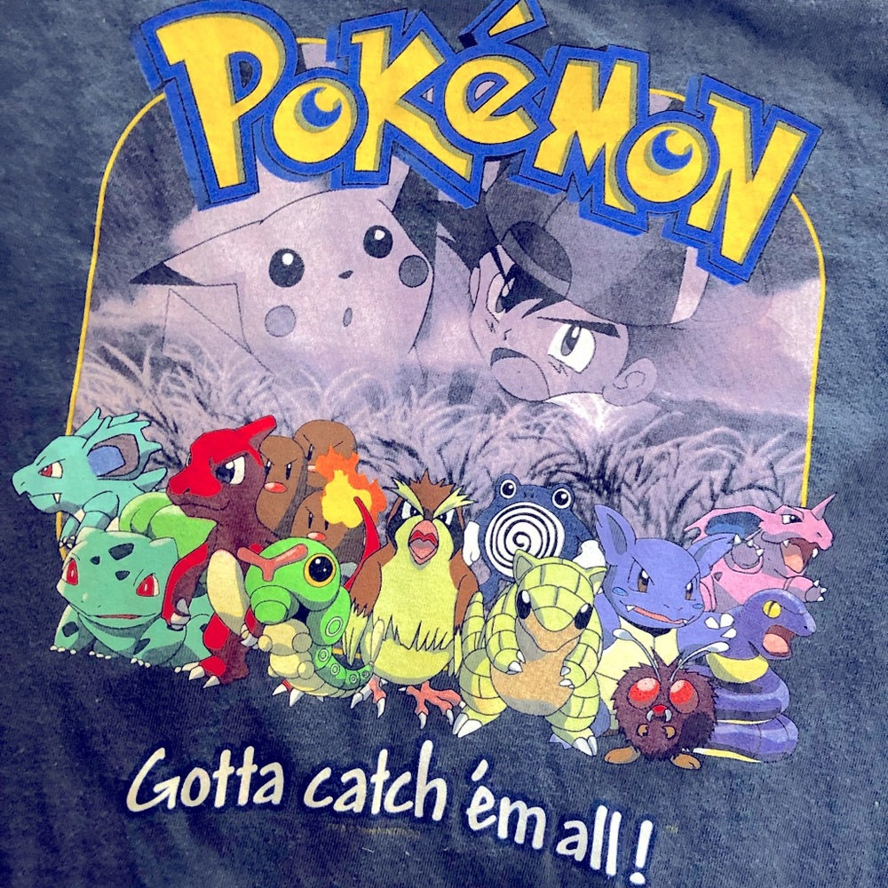 Vintage Kids M Pokémon T-shirt